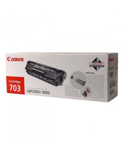 Canon originál toner CRG703, black, 2500str., 7616A005, Canon LBP-2900, 3000