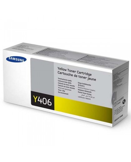 Samsung originál toner CLT-Y406S, yellow, 1000str., Samsung CLP-360, 365, CLX-3300, 3305