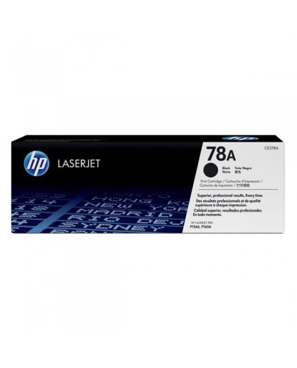 HP originál toner CE278A, black, 2100str., HP 78A, HP LaserJet Pro P1566, M1536