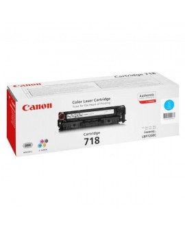 Canon originál toner CRG718, cyan, 2900str., 2661B002, Canon LBP-7200Cdn